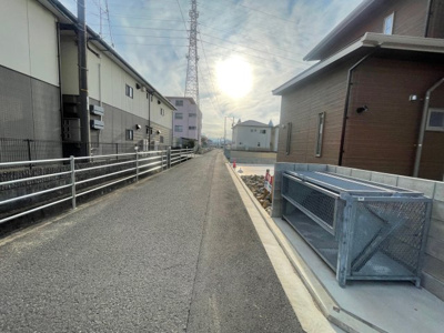 【前面道路含む現地写真】 | 今治市片山2丁目　建売住宅4号地