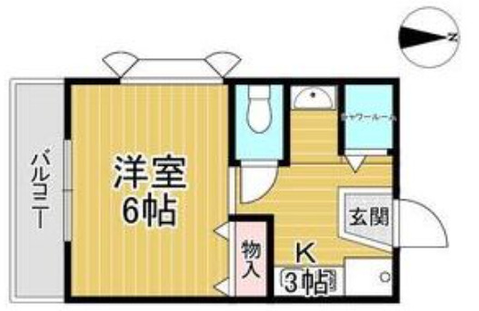 フラワーハイツ新伊丹の間取り