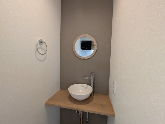フラワーハイツ新伊丹の独立洗面台