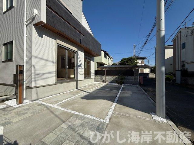 茅ヶ崎市南湖4丁目　新築戸建　全2棟　の駐車場|駐車スペース