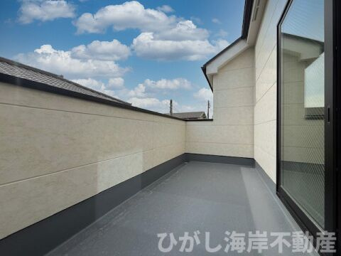 茅ヶ崎市旭が丘　新築戸建　全３棟のバルコニー|バルコニー