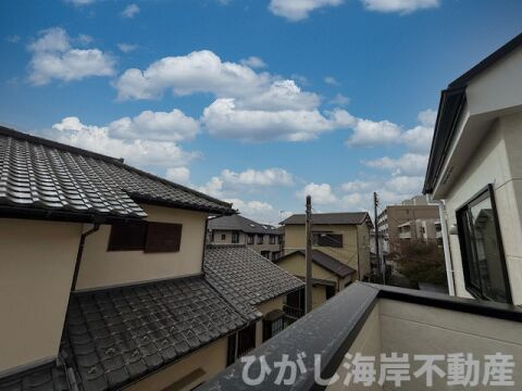 茅ヶ崎市旭が丘　新築戸建　全３棟の展望|バルコニーからの眺望