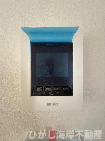 茅ヶ崎市旭が丘　新築戸建　全３棟のセキュリティ|TVモニター付きインターフォン