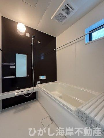 茅ヶ崎市旭が丘　新築戸建　全３棟の浴室|1坪タイプ　ユニットバス