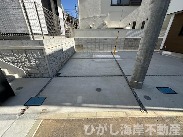 茅ヶ崎市浜須賀　新築戸建　全４棟の駐車場|駐車スペース