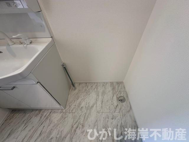 茅ヶ崎市浜須賀　新築戸建　全４棟のランドリースペース|洗濯機置場