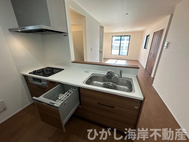 茅ヶ崎市浜須賀　新築戸建　全４棟のキッチン|キッチンスペース