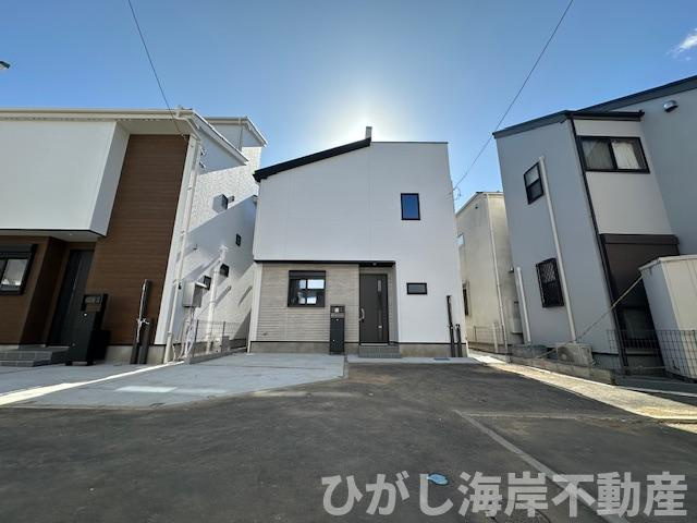 茅ヶ崎市浜須賀　新築戸建　全４棟の外観|現地外観