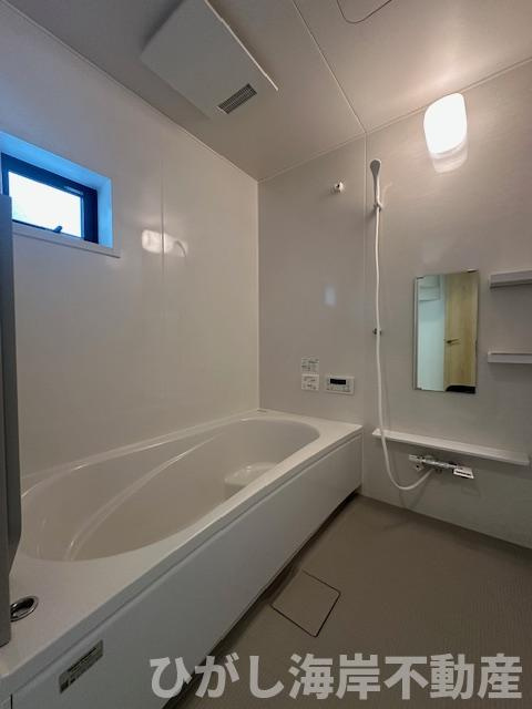 茅ヶ崎市浜須賀　新築戸建　全４棟の浴室|1坪タイプ　ユニットバス
