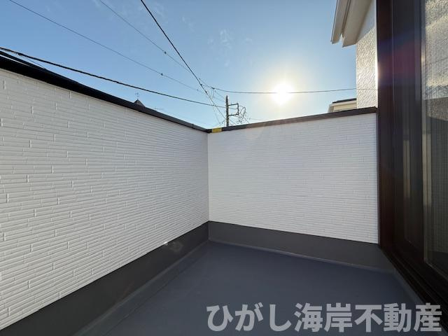 藤沢市辻堂元町5丁目　新築戸建　全２棟のバルコニー|バルコニー