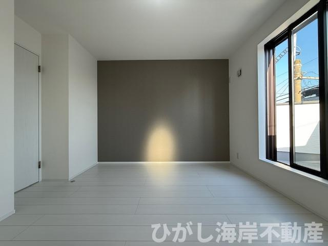 藤沢市辻堂元町5丁目　新築戸建　全２棟の内装|7.4帖　洋室