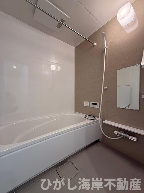 藤沢市辻堂元町5丁目　新築戸建　全２棟の浴室|1坪タイプ　ユニットバス