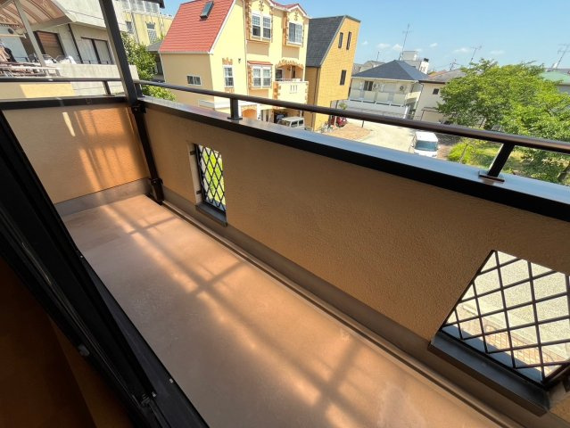 清水町戸建のバルコニー