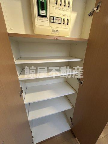 ガーラ銀座東の収納|大きなスペースがあり、収納には困りません