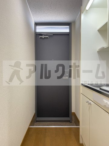 メゾンフェリシア沢田の玄関|メゾンフェリシア沢田（土師ノ里駅）　１K