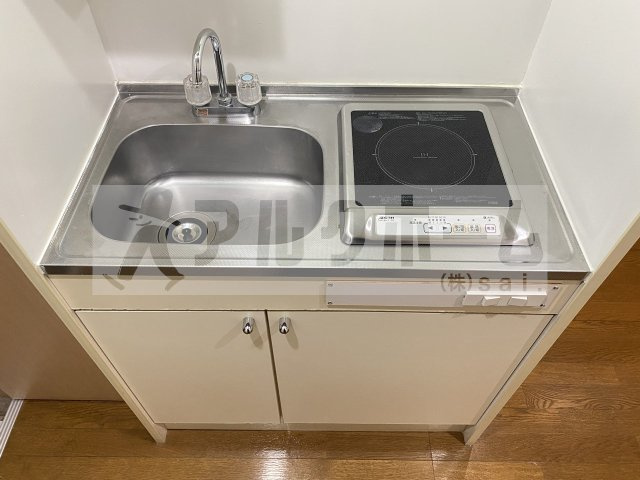 メゾンフェリシア沢田のキッチン|メゾンフェリシア沢田（土師ノ里駅）　１K