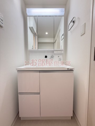 Mys Casetta Kurumeの洗面所|広い洗面スペース