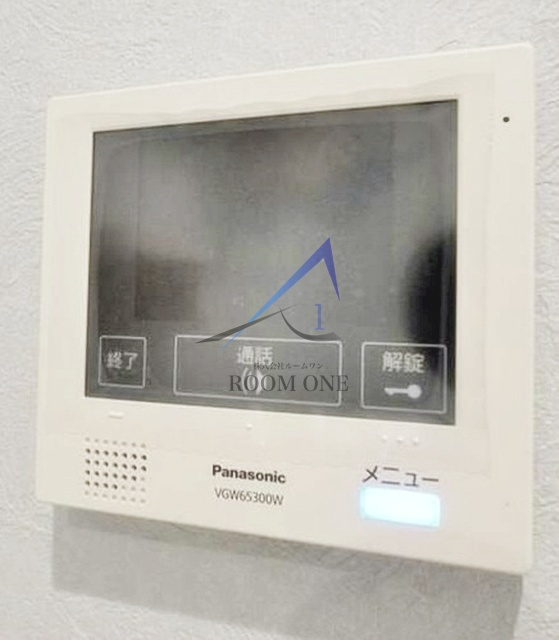 ファーストシーンのセキュリティ|モニター付きインターホンです。