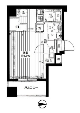 スプレスター錦糸町の間取り