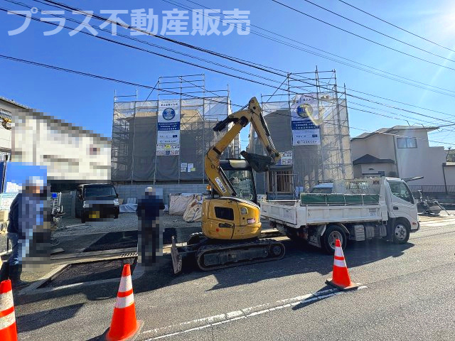 【外観】 | 福岡市南区屋形原2丁目第11　2号棟（全2棟）【仲介手数料無料・0円】 | 現地写真。同じ物件を見るなら、プラス不動産販売にお任せ下さい。