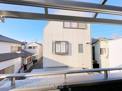 【バルコニー】 | 氷室町借家【名古屋市賃貸・戸建て】