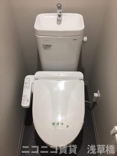 グランフィオーレ新小岩のトイレ