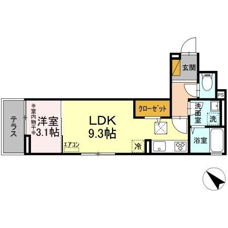 D-assembleの間取り
