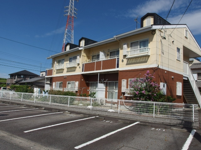 サンコーポラスの駐車場