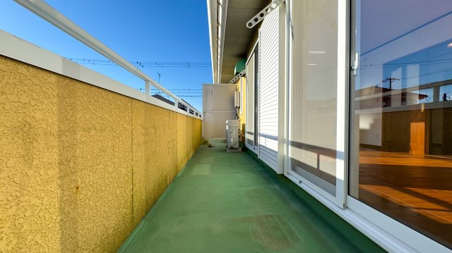 エコロジーＵのバルコニー