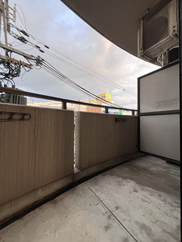 カルムⅣのバルコニー