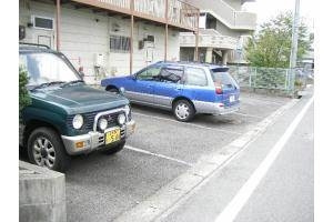 きとのハイツＢの駐車場