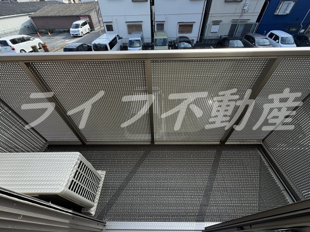 イーストフラワーのバルコニー|陽当たり良好なバルコニーです