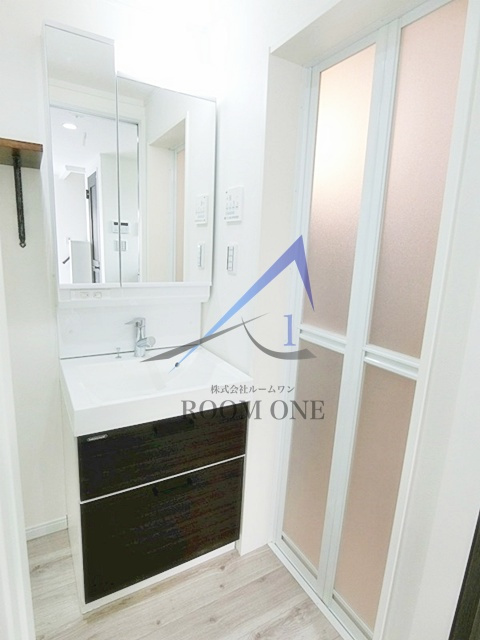 ハーミットクラブハウス石川台の洗面所|洗面台です。