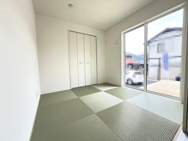 【和室】 | 大野城市乙金台2丁目第2・平屋　1号棟（全1棟）【仲介手数料無料・0円】 | 現地写真。1階和室です。