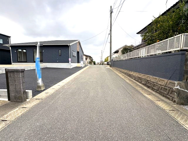 【その他】 | 大野城市乙金台2丁目第2・平屋　1号棟（全1棟）【仲介手数料無料・0円】 | 現地写真。前面道路です。