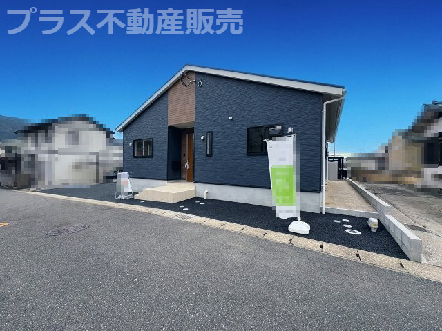 【外観】 | 大野城市乙金台2丁目第2・平屋　1号棟（全1棟）【仲介手数料無料・0円】 | 現地写真。プラス不動産販売なら、現場の全ての棟をまとめてご見学頂けます。