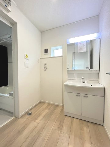 【洗面所】 | 大野城市乙金台2丁目第2・平屋　1号棟（全1棟）【仲介手数料無料・0円】 | 現地写真。