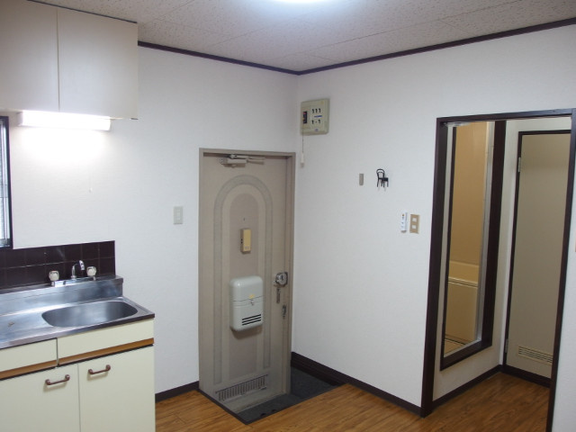 タウニィ山本Ａの玄関