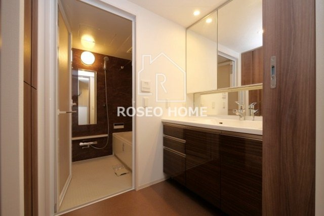 ザ・パークハビオ天満橋の洗面所|同マンション別部屋：参考写真