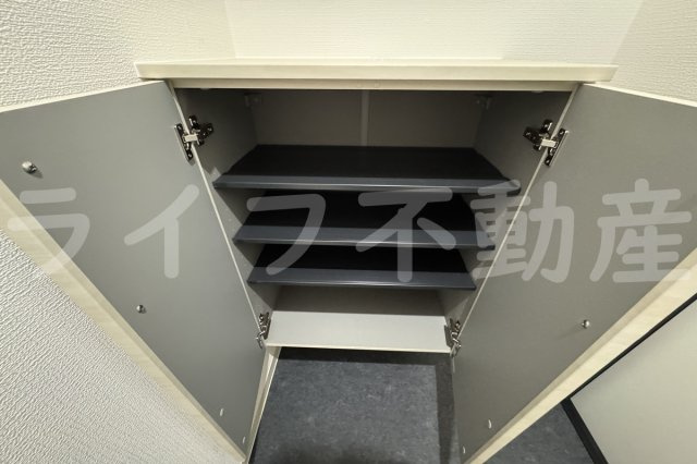 D porta nobelの収納|ちょっとした収納スペースも充実しています