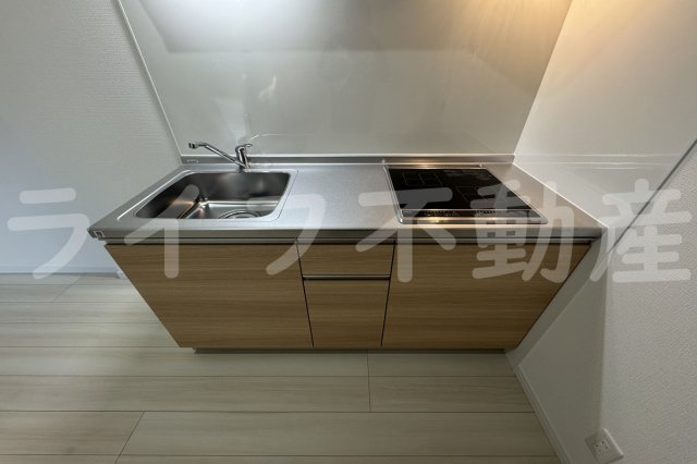 D porta nobelのキッチン|コンパクトなキッチンで掃除もラクラク