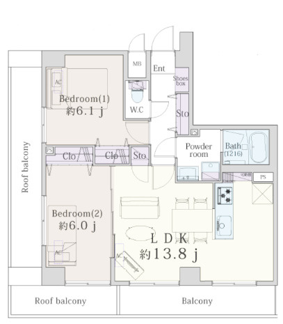 【間取り】 | グランベル上野の杜
