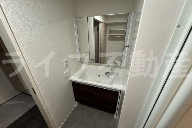 アイビー俊徳道の独立洗面台|独立洗面化粧台が付いています