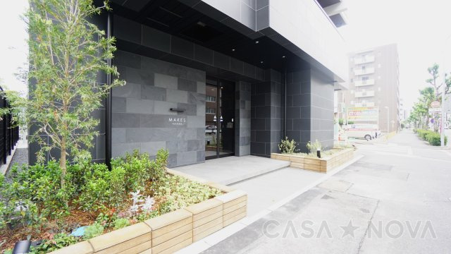 メイクス高岳のエントランス|落ち着いたエントランスです