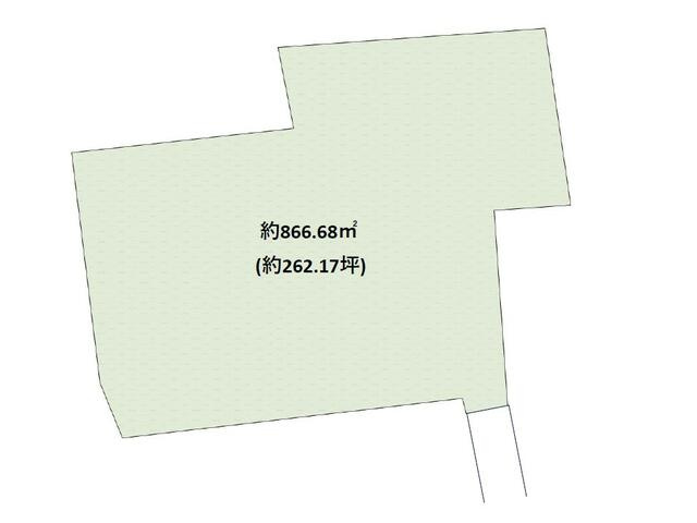 宇都宮市戸祭2丁目　866.68㎡　売地
