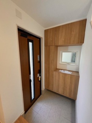 【玄関】 | FIRST TOWN第2守山区川北町全1棟【白沢小　守山北中】 | LINEから簡単お問合せ可能！
友達検索で@nqk7328tです！。