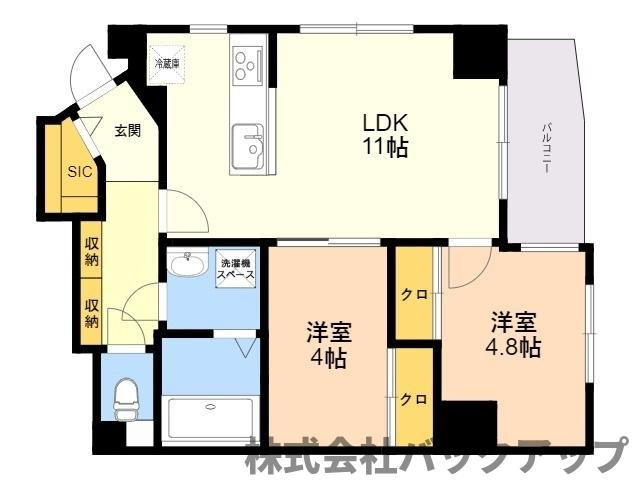 aLATO赤坂けやき通りの間取り