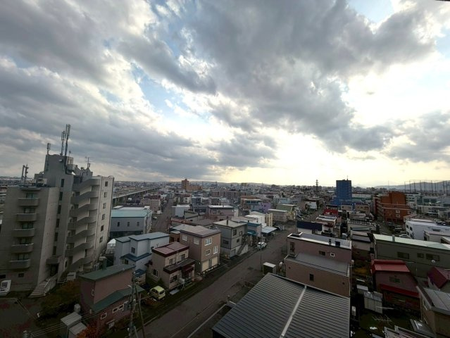 グランデュア北郷の展望|8階からの眺望は良好です◎