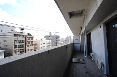 【バルコニー】 | 【上質リノベ】藤和シティコープ舟入 | 現地（2025年11月21日12：00頃）撮影
