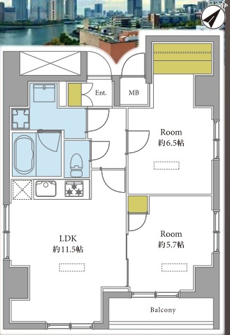 プレール・ドゥーク月島Ⅱ